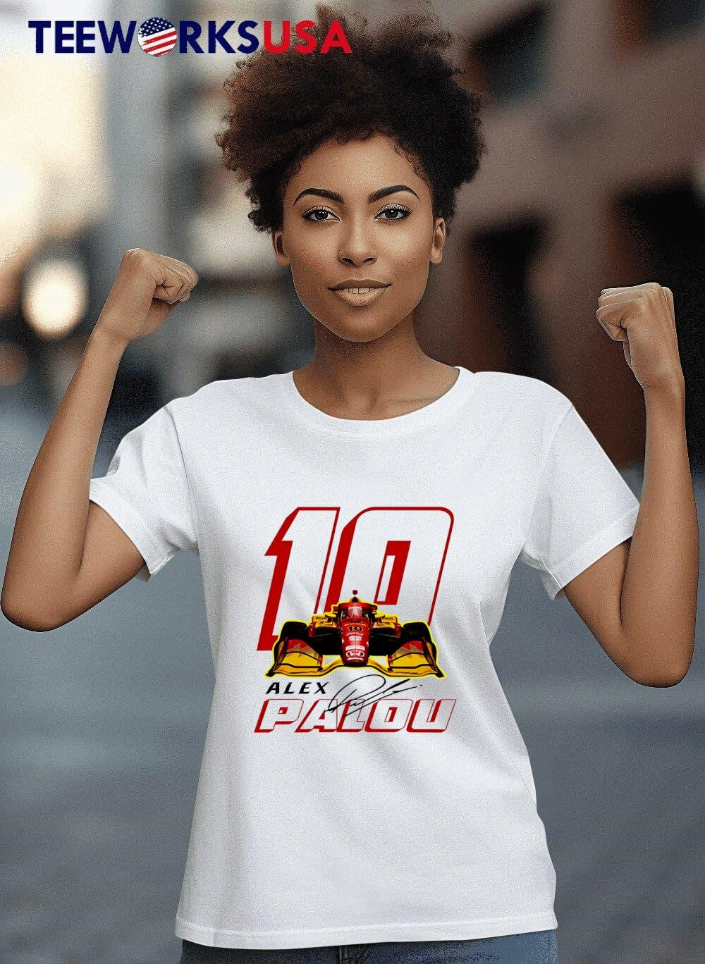 Alex Palou #10 IndyCar Winner Indianapolis 500 109th - Adult & Kids T-Shirts, Sweatshirts & Hoodies apparel design preview 8