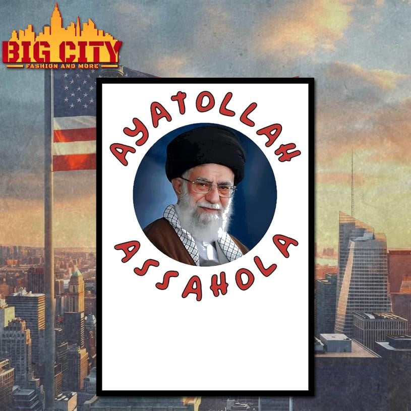 Ali Khamenei Ayatollah Assahola - Adult & Kids T-Shirts, Sweatshirts & Hoodies apparel design preview 4