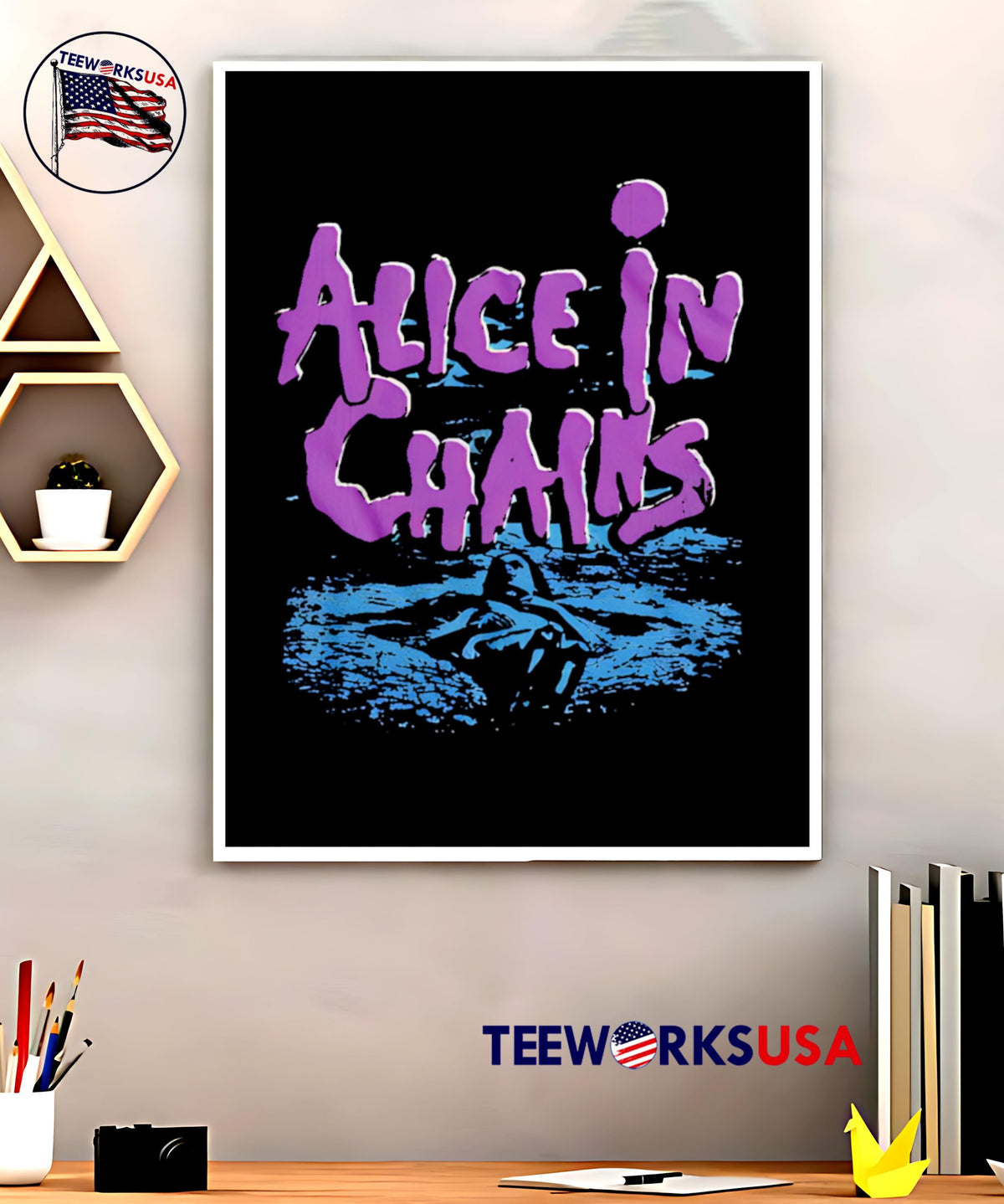 Alice In Chains - Adult & Kids T-Shirts, Sweatshirts & Hoodies apparel design preview 5