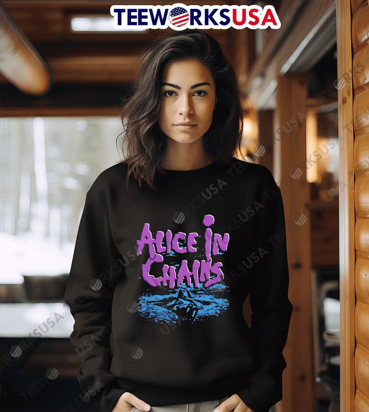 Alice In Chains - Adult & Kids T-Shirts, Sweatshirts & Hoodies apparel design preview 6
