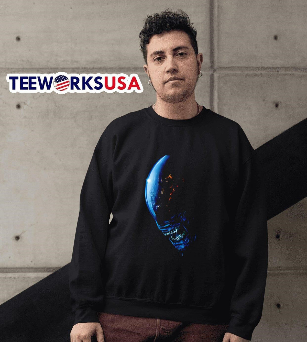 Alien Earth Xenodome - Adult & Kids T-Shirts, Sweatshirts & Hoodies apparel design preview 6