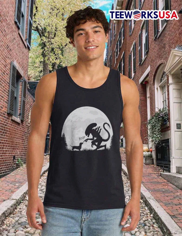 Alien Xenomorph Booping Doxie - Adult & Kids T-Shirts, Sweatshirts & Hoodies apparel design preview 6