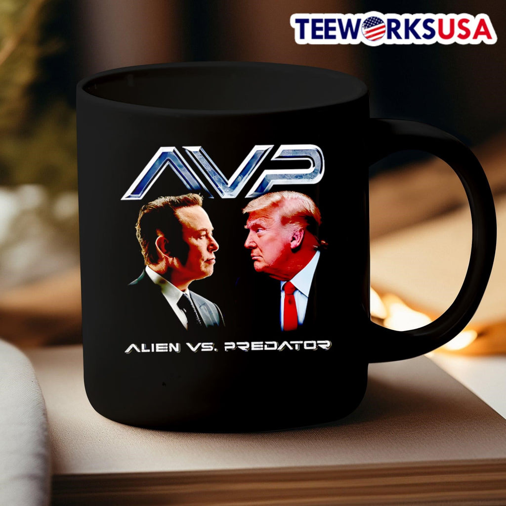 Alien vs Predator Trump Elon - Adult & Kids T-Shirts, Sweatshirts & Hoodies apparel design preview 3