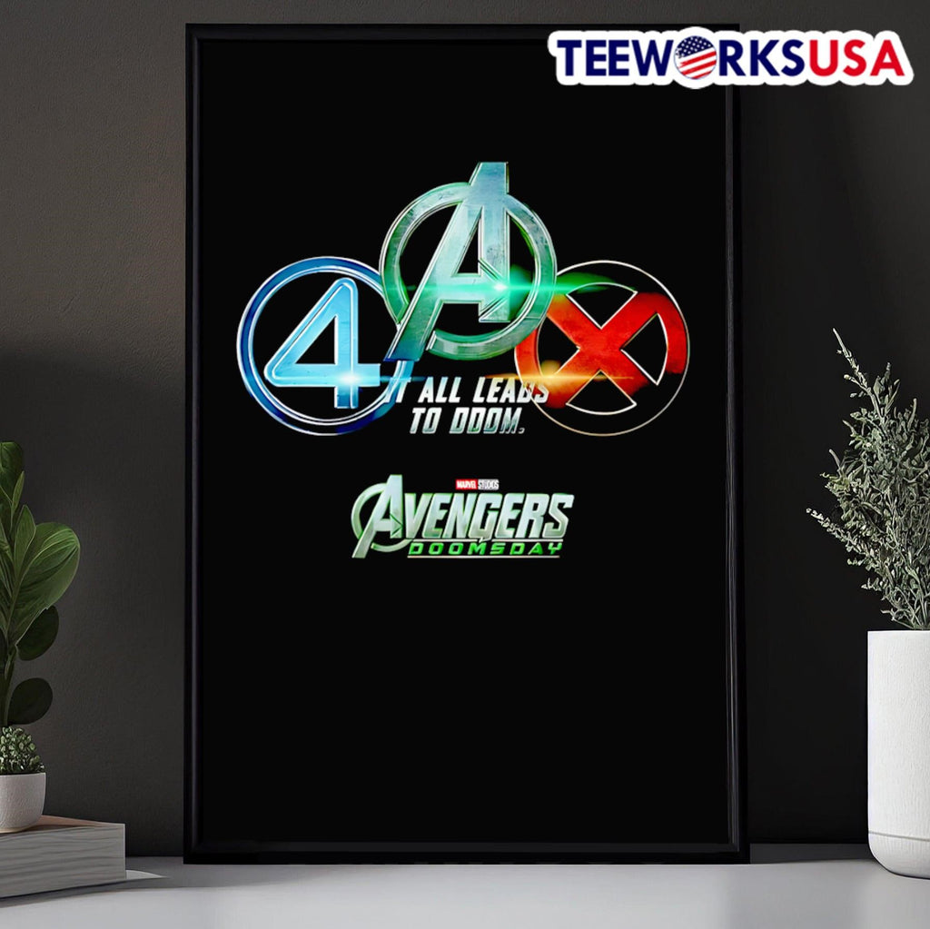All leads to Doom Avengers Doomsday - Adult & Kids T-Shirts, Sweatshirts & Hoodies apparel design preview 5