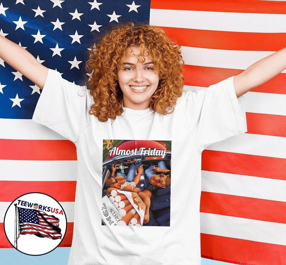 Almost Friday Camel Cigs car - Adult & Kids T-Shirts, Sweatshirts & Hoodies apparel design preview 7