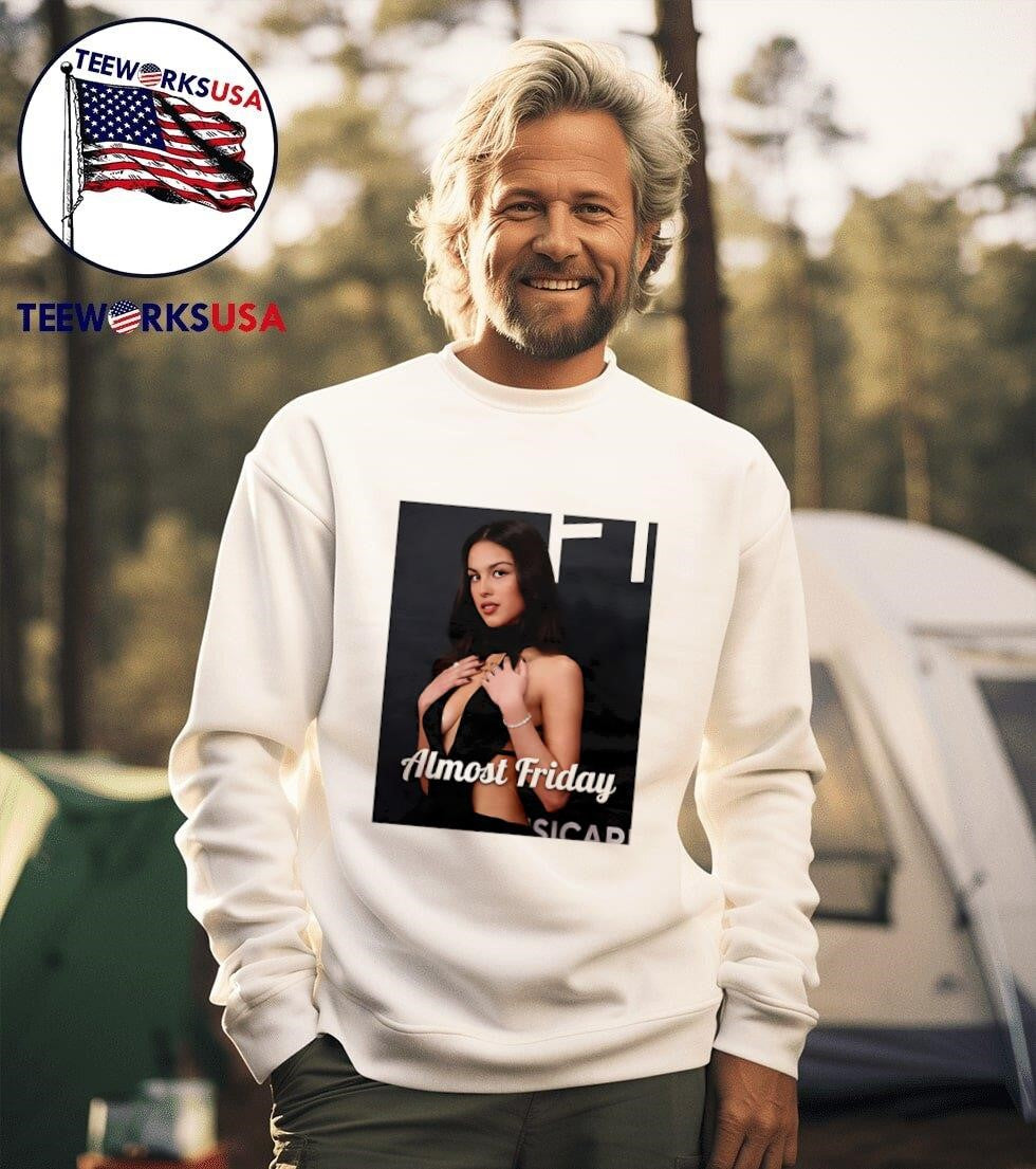 Almost Friday Olivia - Adult & Kids T-Shirts, Sweatshirts & Hoodies apparel design preview 3