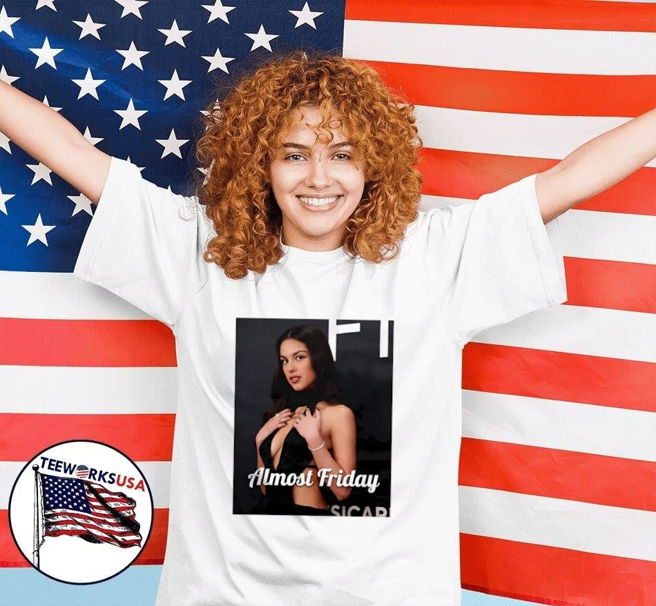 Almost Friday Olivia - Adult & Kids T-Shirts, Sweatshirts & Hoodies apparel design preview 7