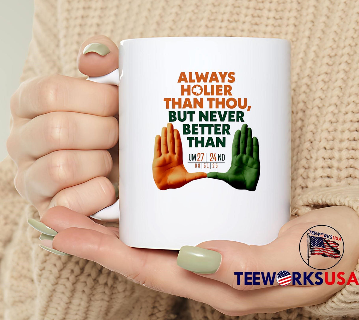 Always Holier Than Thou Never Better - Adult & Kids T-Shirts, Sweatshirts & Hoodies apparel design preview 6