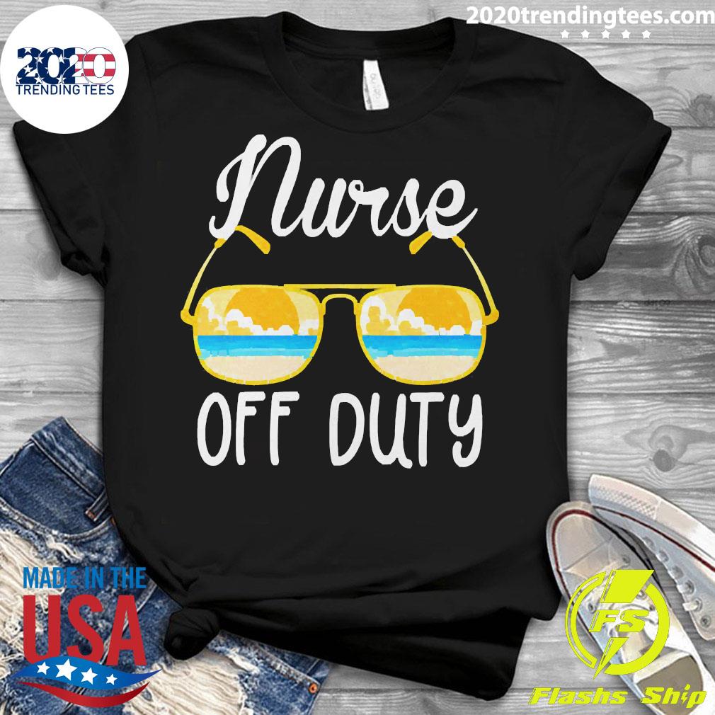 Nurse Off Duty 2022 Spring Break Summer Vacation - Adult & Kids T-Shirts, Sweatshirts & Hoodies apparel design preview 3