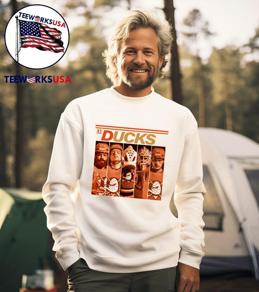 Anaheim Ducks boy band - Adult & Kids T-Shirts, Sweatshirts & Hoodies apparel design preview 3