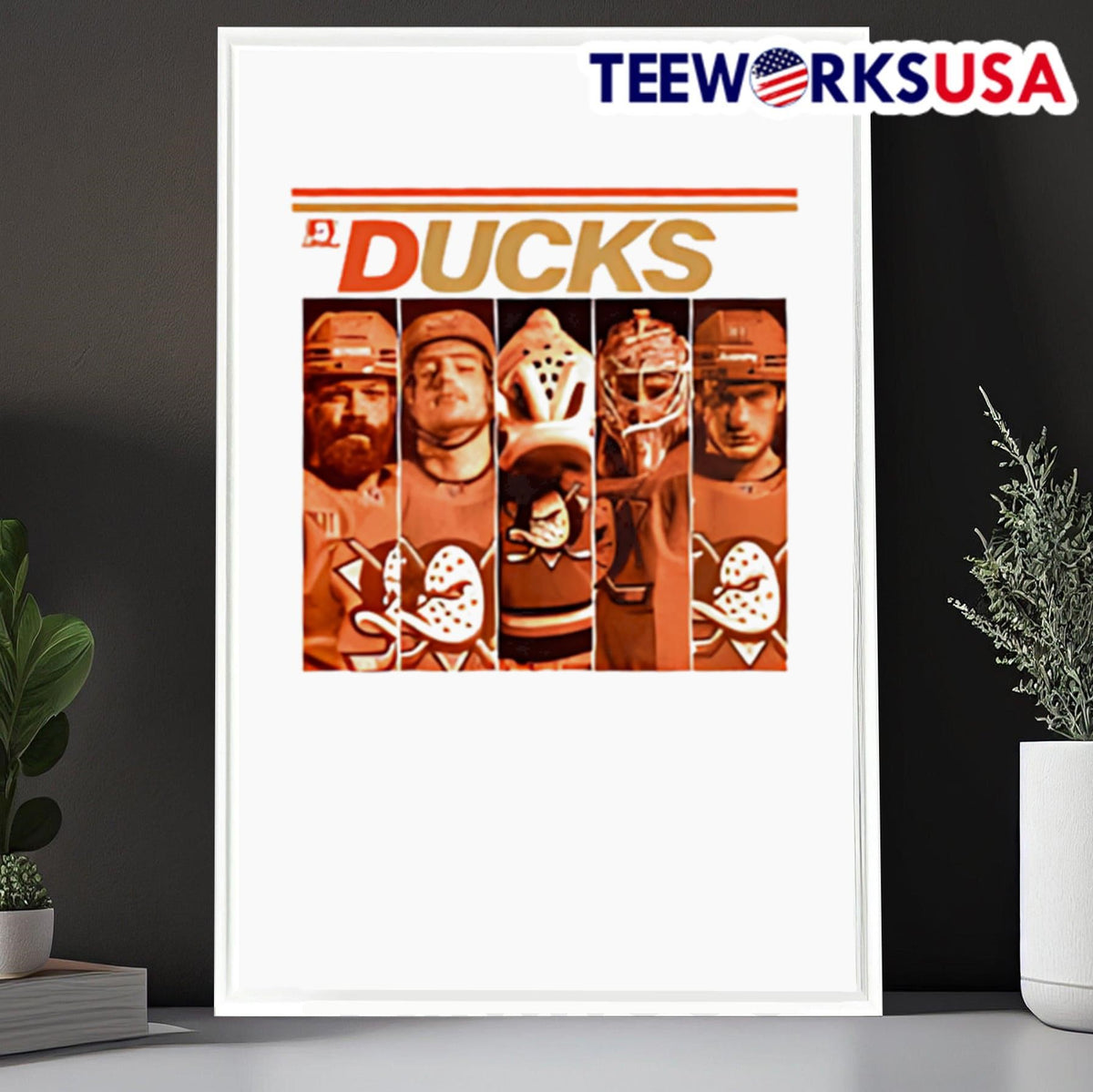 Anaheim Ducks boy band - Adult & Kids T-Shirts, Sweatshirts & Hoodies apparel design preview 6