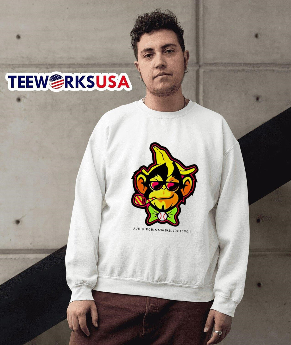 Animals Authentic Banana Ball Collection Monkey - Adult & Kids T-Shirts, Sweatshirts & Hoodies apparel design preview 5