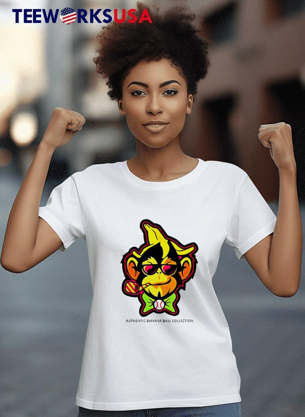 Animals Authentic Banana Ball Collection Monkey - Adult & Kids T-Shirts, Sweatshirts & Hoodies apparel design preview 8