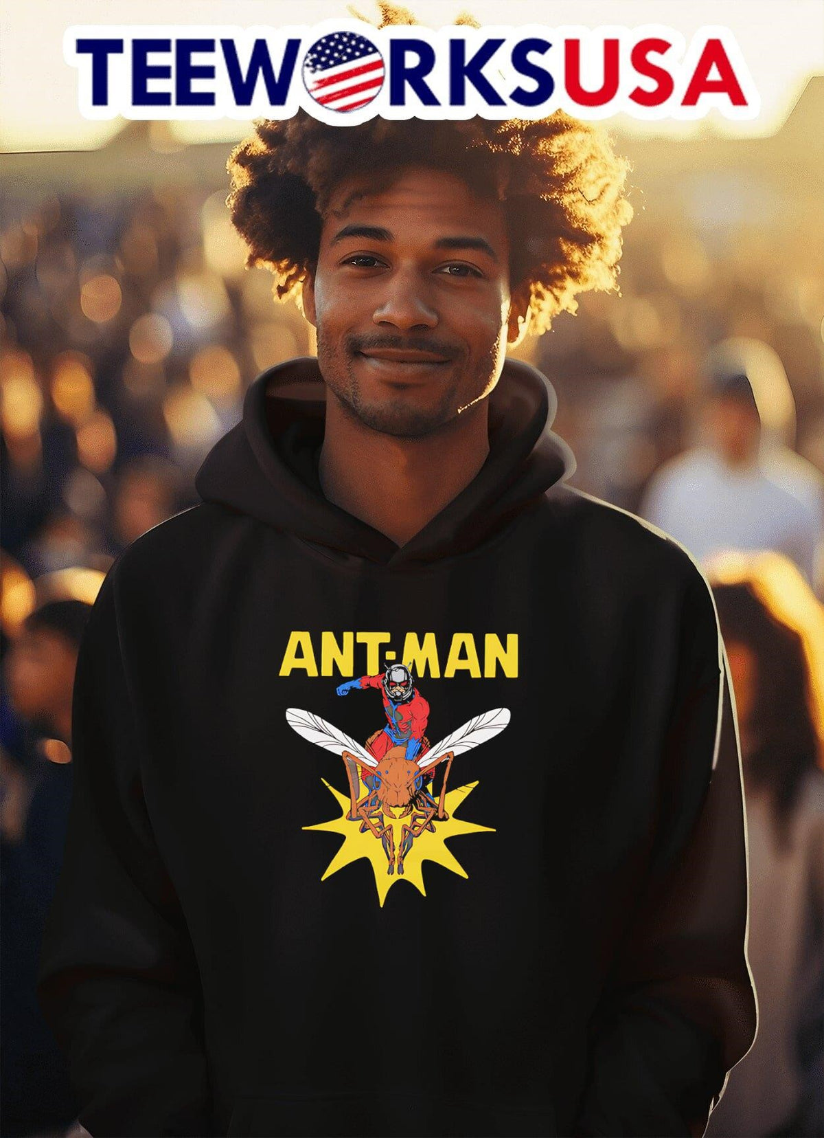 Ant-Man graphic - Adult & Kids T-Shirts, Sweatshirts & Hoodies apparel design preview 2