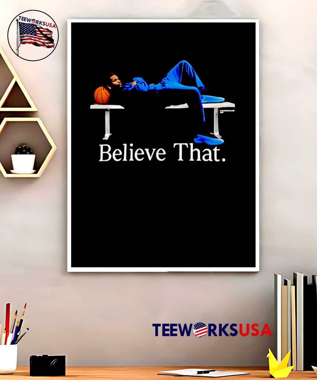 Anthony Edwards Believe that - Adult & Kids T-Shirts, Sweatshirts & Hoodies apparel design preview 5