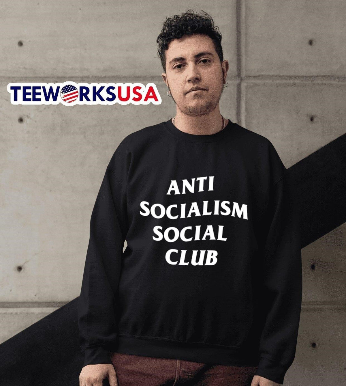 Anti Socialism Social Club - Adult & Kids T-Shirts, Sweatshirts & Hoodies apparel design preview 6