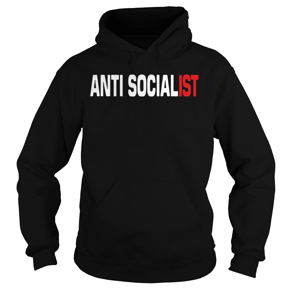 Anti Socialist - Adult & Kids T-Shirts, Sweatshirts & Hoodies apparel design preview 4