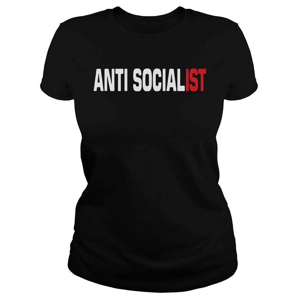 Anti Socialist - Adult & Kids T-Shirts, Sweatshirts & Hoodies apparel design preview 2