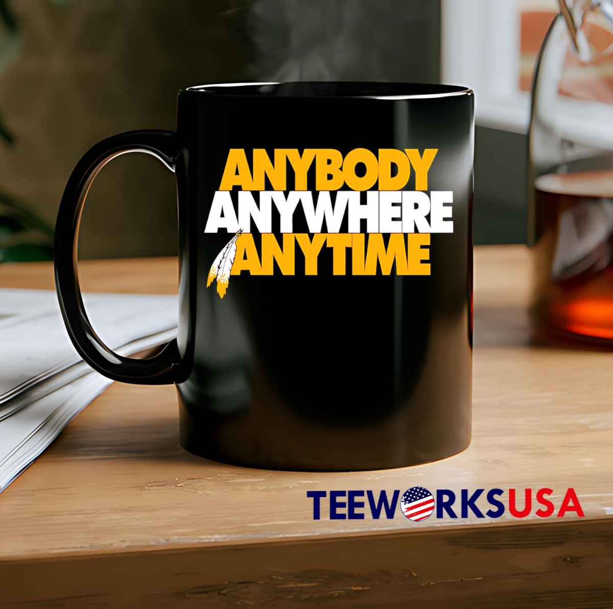 Anybody Anywhere Anytime - Adult & Kids T-Shirts, Sweatshirts & Hoodies apparel design preview 2