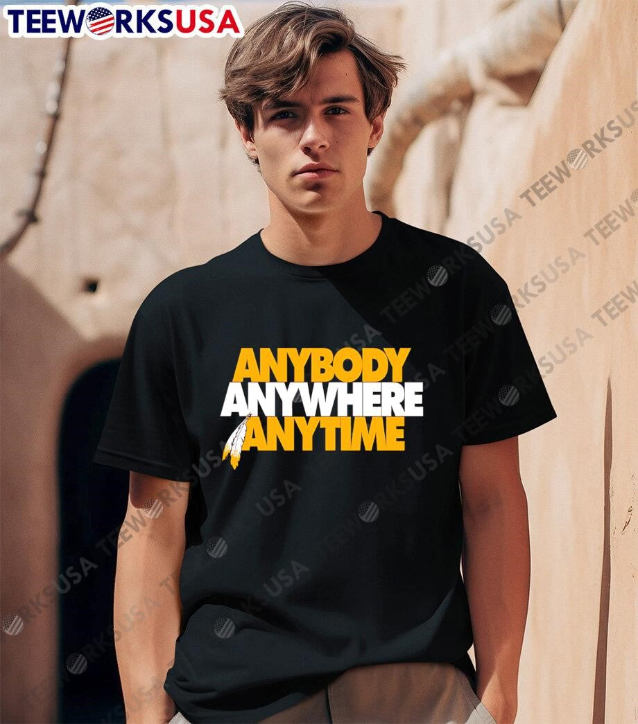 Anybody Anywhere Anytime - Adult & Kids T-Shirts, Sweatshirts & Hoodies apparel design preview 1