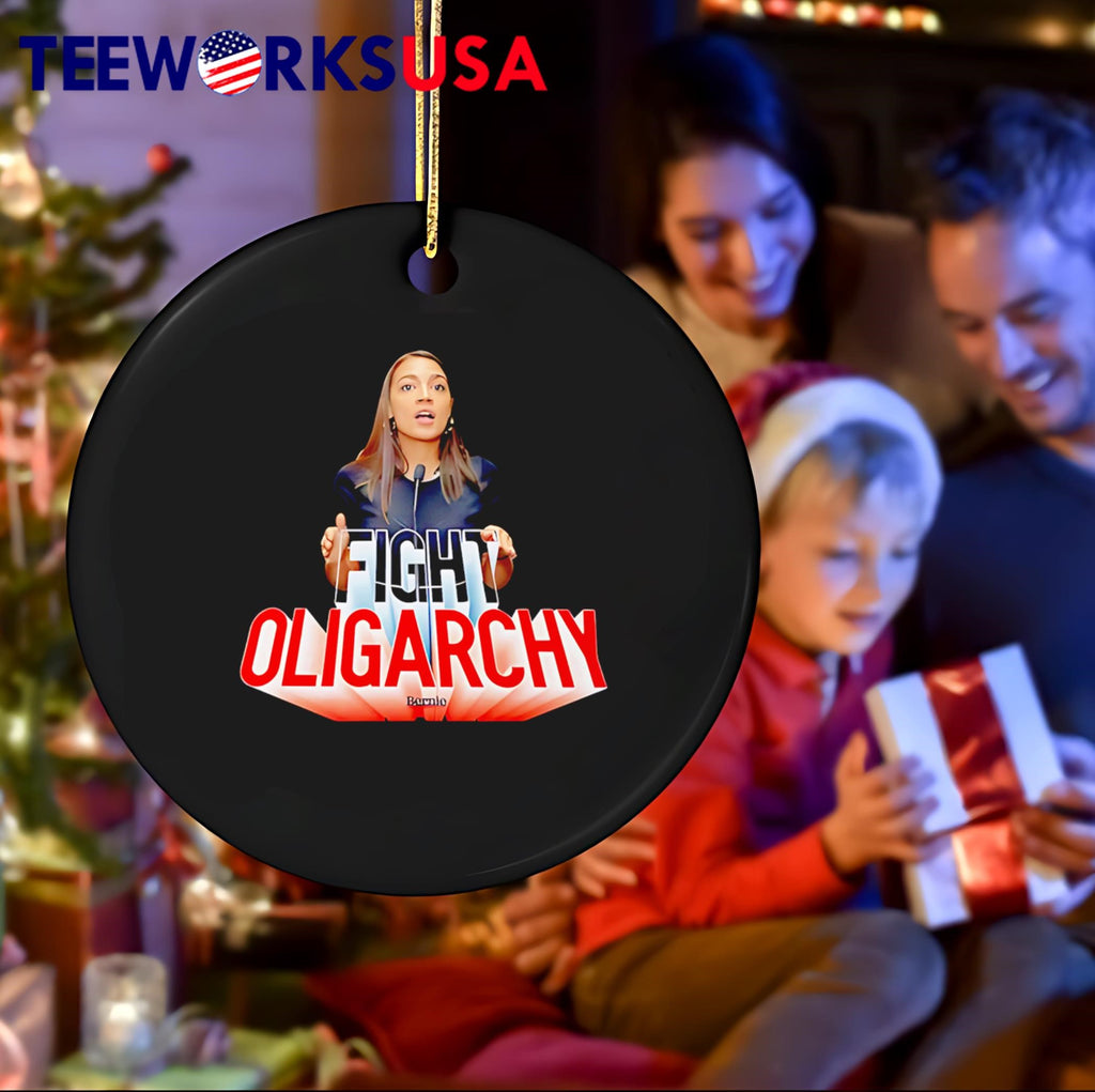 Aoc see through fight oligarchy - Adult & Kids T-Shirts, Sweatshirts & Hoodies apparel design preview 4