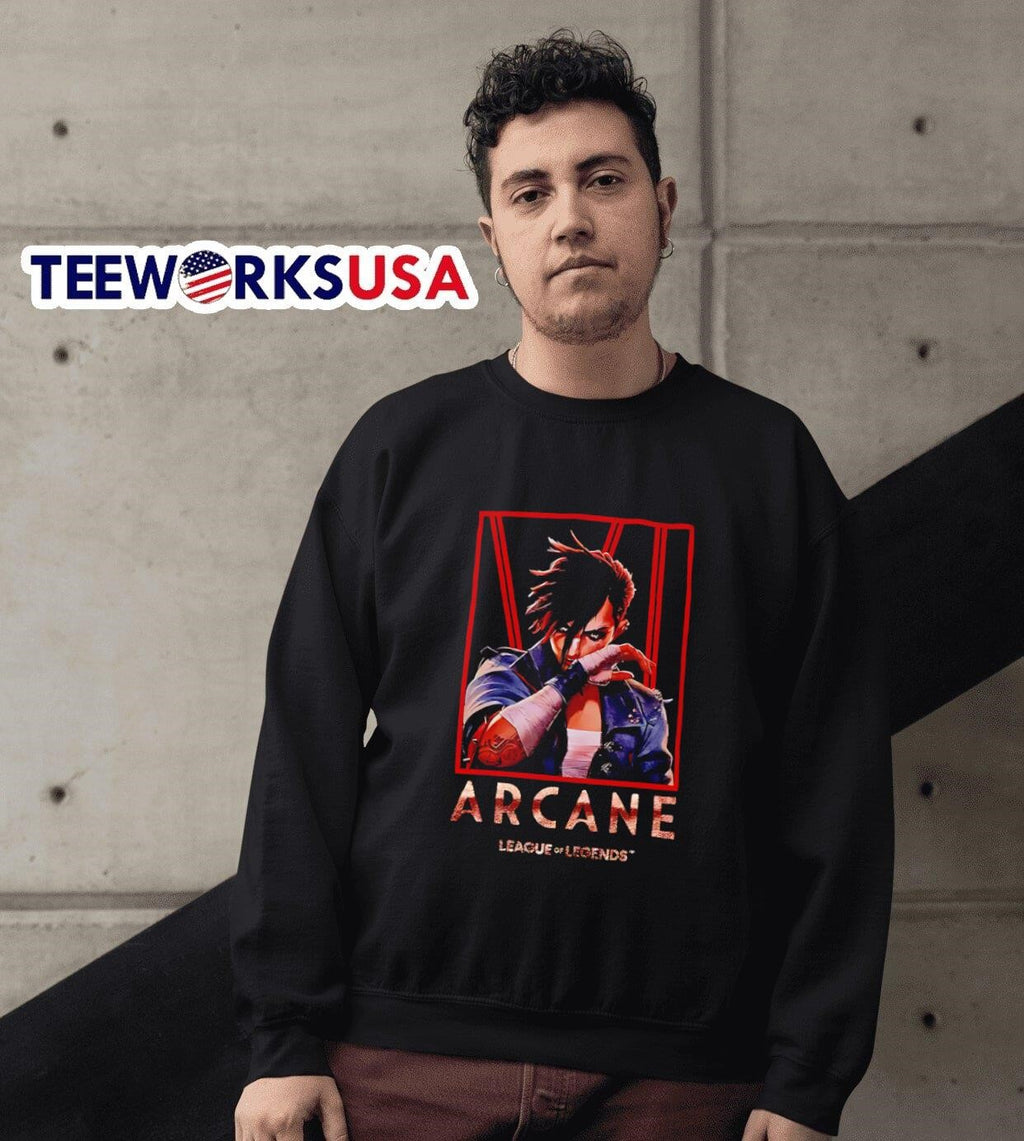 Arcane Vi Dark - Adult & Kids T-Shirts, Sweatshirts & Hoodies apparel design preview 3