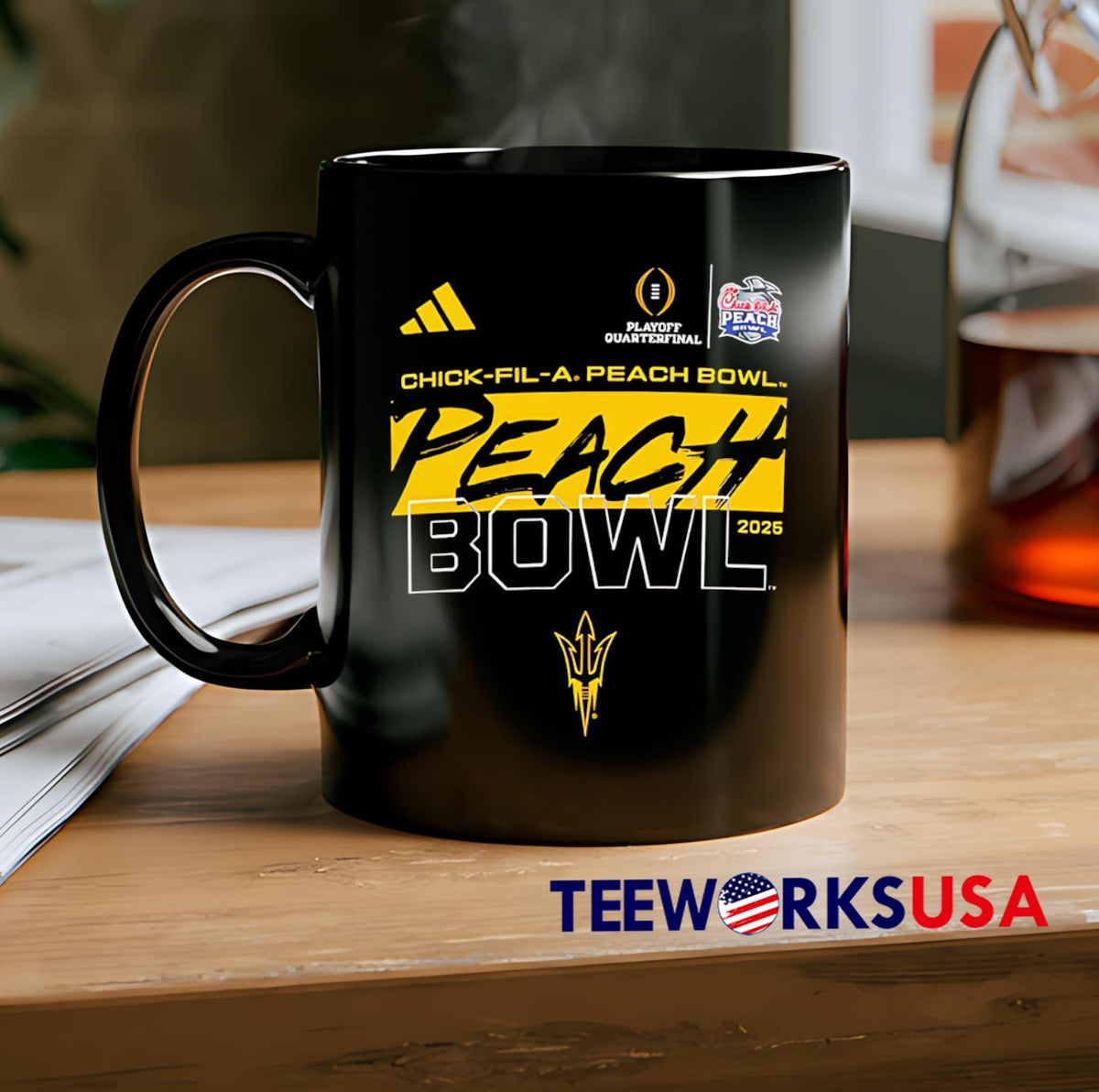 Arizona State Sun Devils 2024 Peach Bowl - Adult & Kids T-Shirts, Sweatshirts & Hoodies apparel design preview 2
