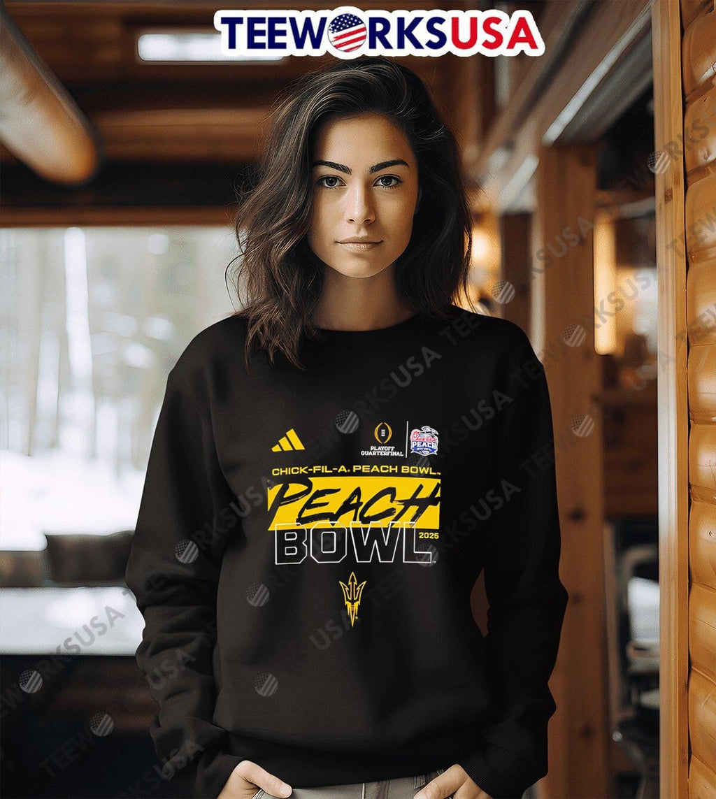 Arizona State Sun Devils 2024 Peach Bowl - Adult & Kids T-Shirts, Sweatshirts & Hoodies apparel design preview 6