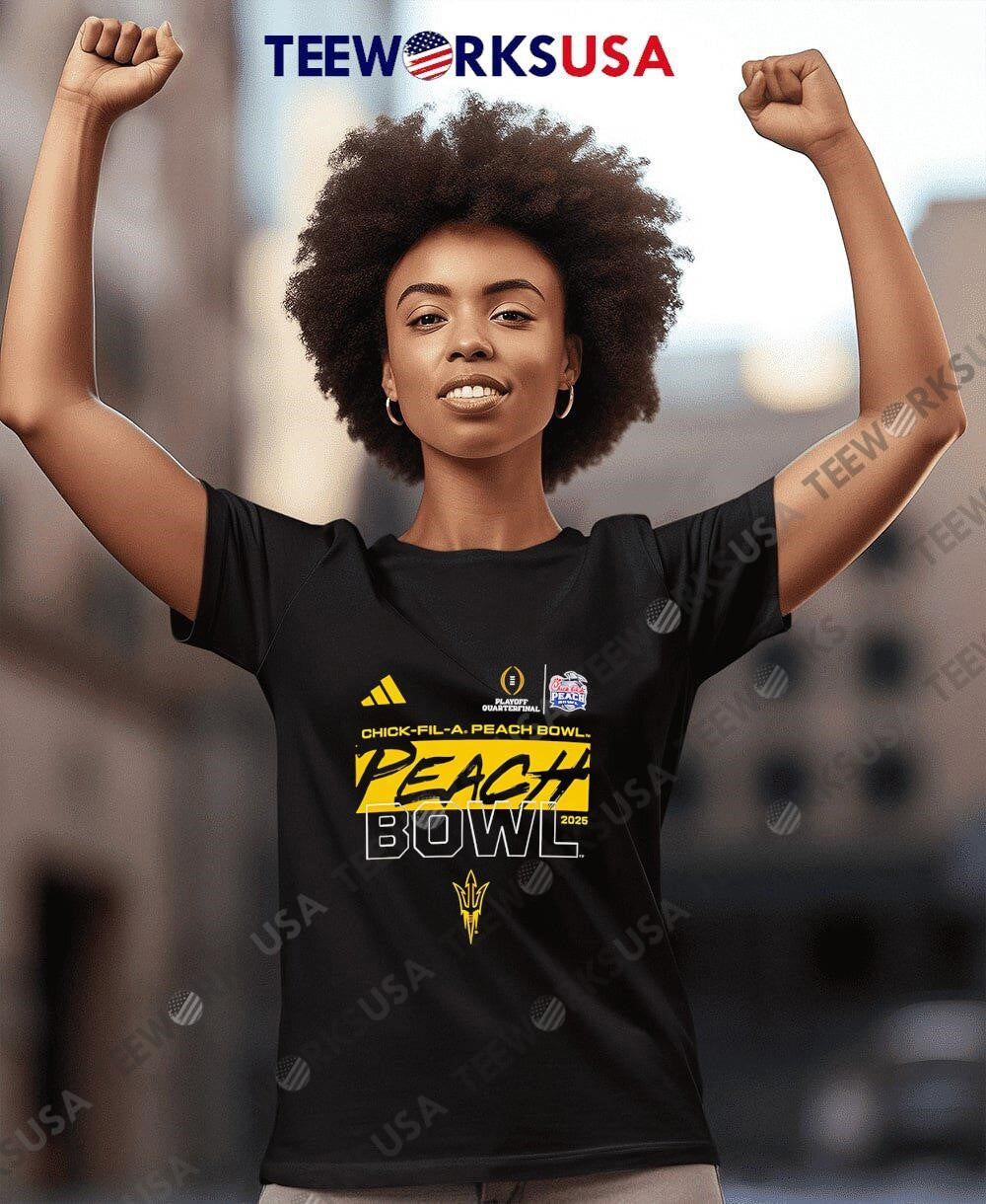 Arizona State Sun Devils 2024 Peach Bowl - Adult & Kids T-Shirts, Sweatshirts & Hoodies apparel design preview 7
