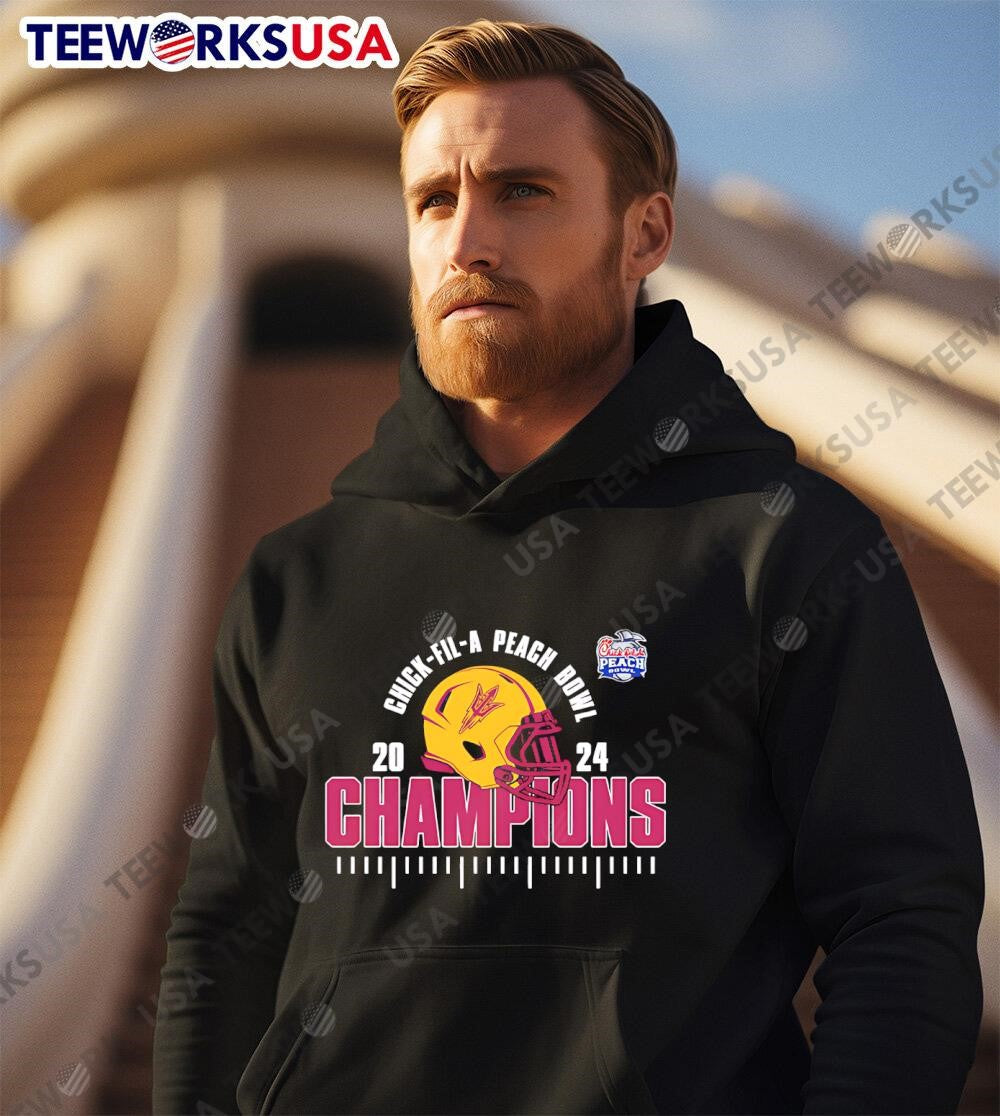 Arizona State Sun Devils Is The 2024 Chick-Fil-A - Adult & Kids T-Shirts, Sweatshirts & Hoodies apparel design preview 3
