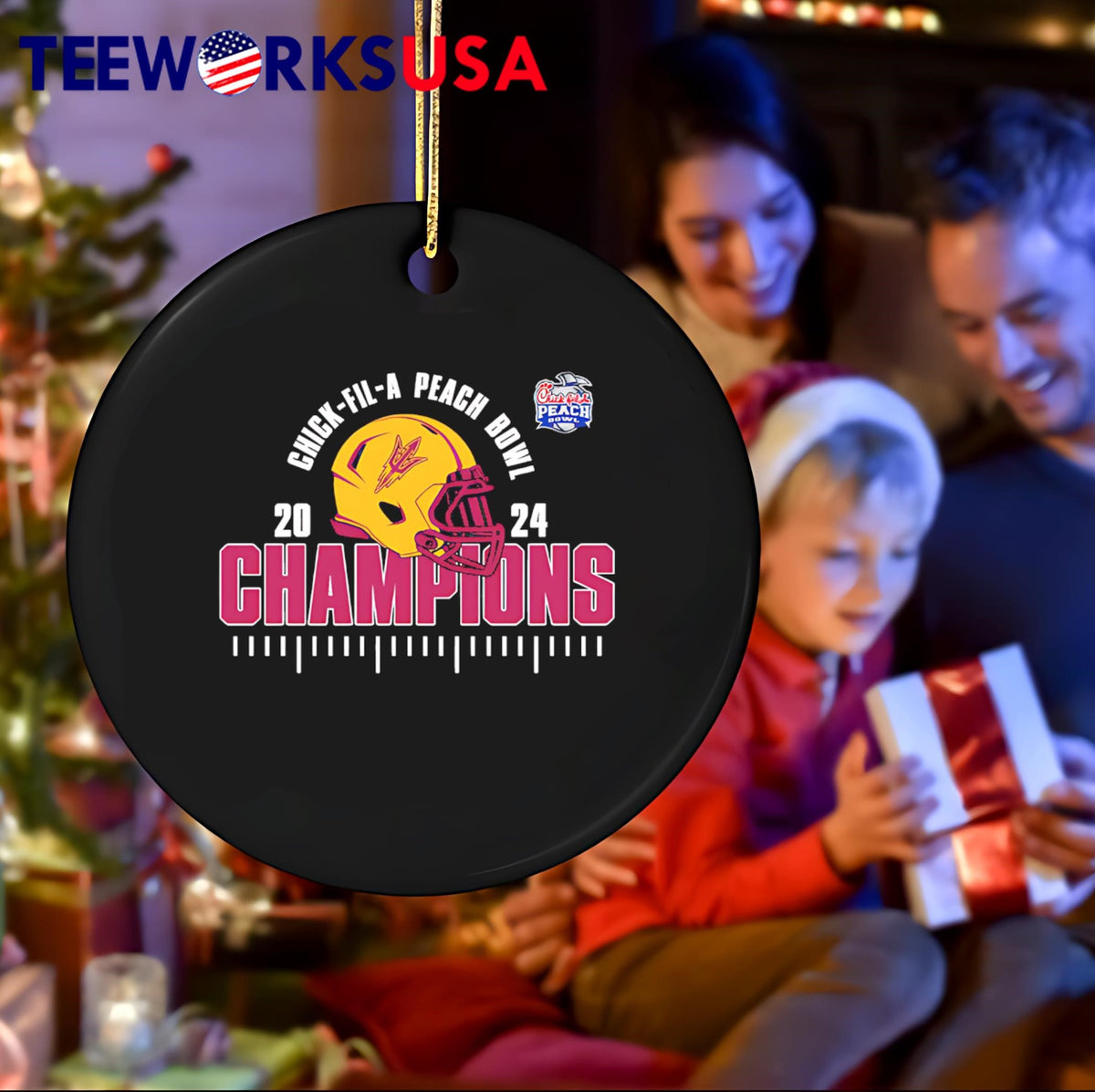 Arizona State Sun Devils Is The 2024 Chick-Fil-A - Adult & Kids T-Shirts, Sweatshirts & Hoodies apparel design preview 4