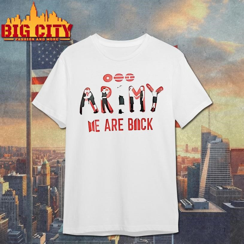 Army We Are Back - Adult & Kids T-Shirts, Sweatshirts & Hoodies apparel design preview 1