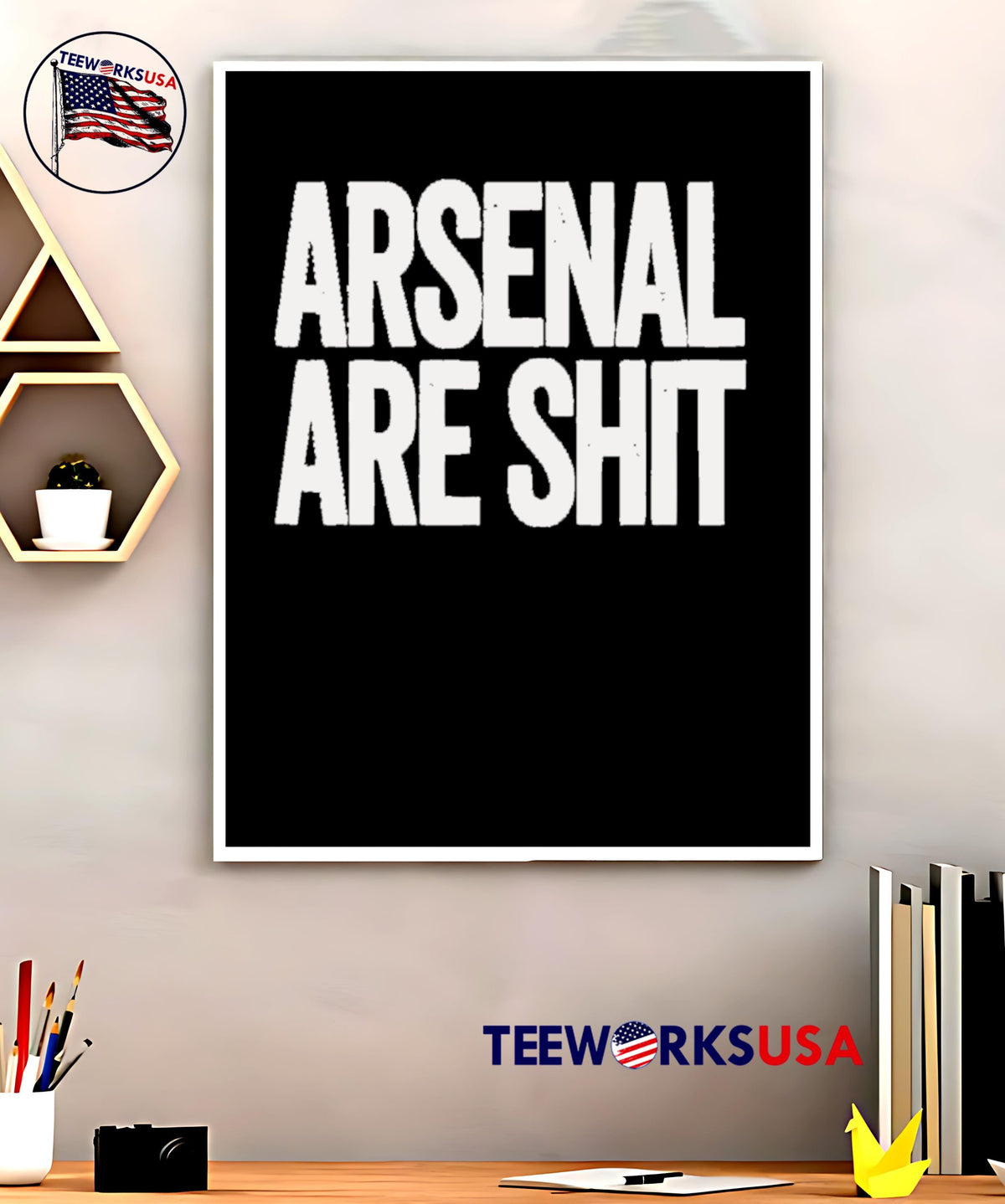 Arsenal Are Shit - Adult & Kids T-Shirts, Sweatshirts & Hoodies apparel design preview 5