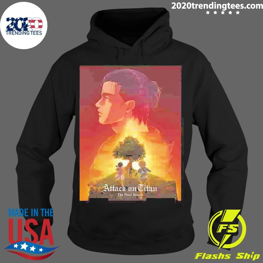 Attack On Titan The Final Season - Adult & Kids T-Shirts, Sweatshirts & Hoodies apparel design preview 2