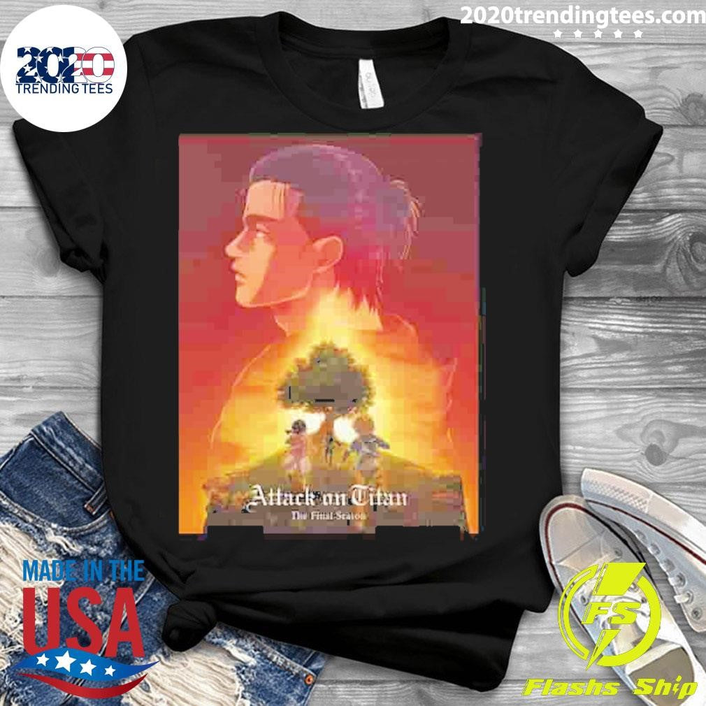 Attack On Titan The Final Season - Adult & Kids T-Shirts, Sweatshirts & Hoodies apparel design preview 3