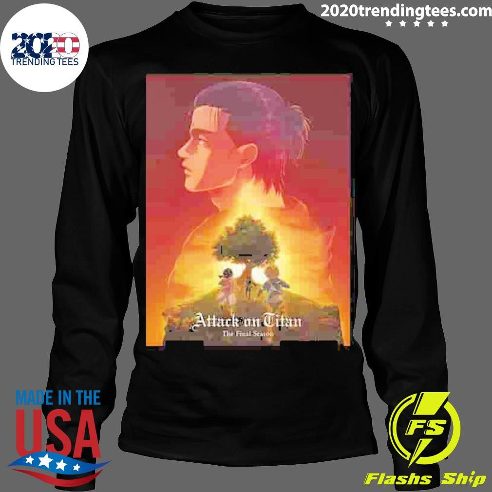 Attack On Titan The Final Season - Adult & Kids T-Shirts, Sweatshirts & Hoodies apparel design preview 4