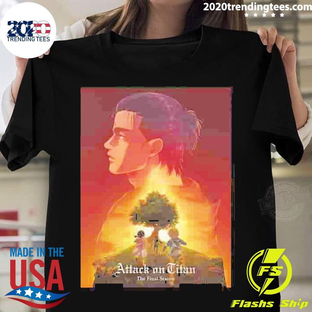 Attack On Titan The Final Season - Adult & Kids T-Shirts, Sweatshirts & Hoodies apparel design preview 1