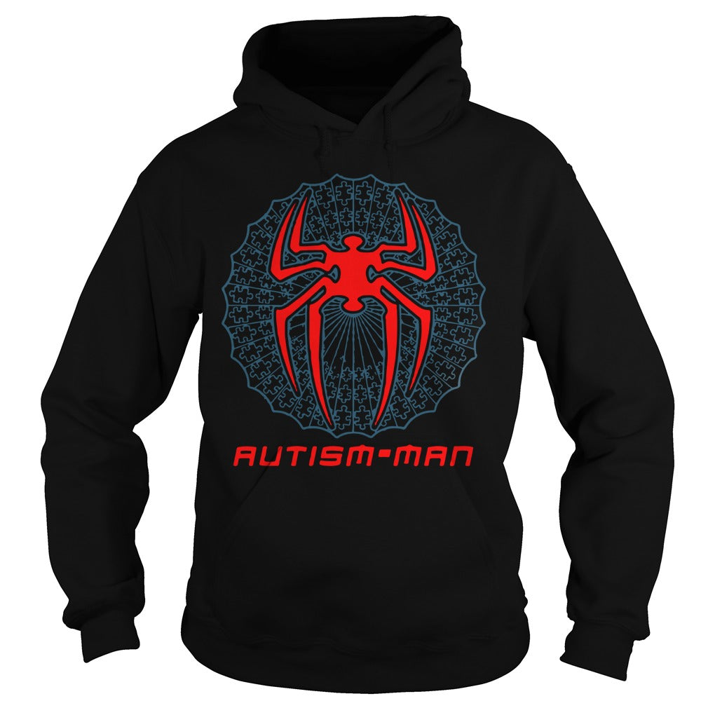 Autism Man Spider - Adult & Kids T-Shirts, Sweatshirts & Hoodies apparel design preview 4