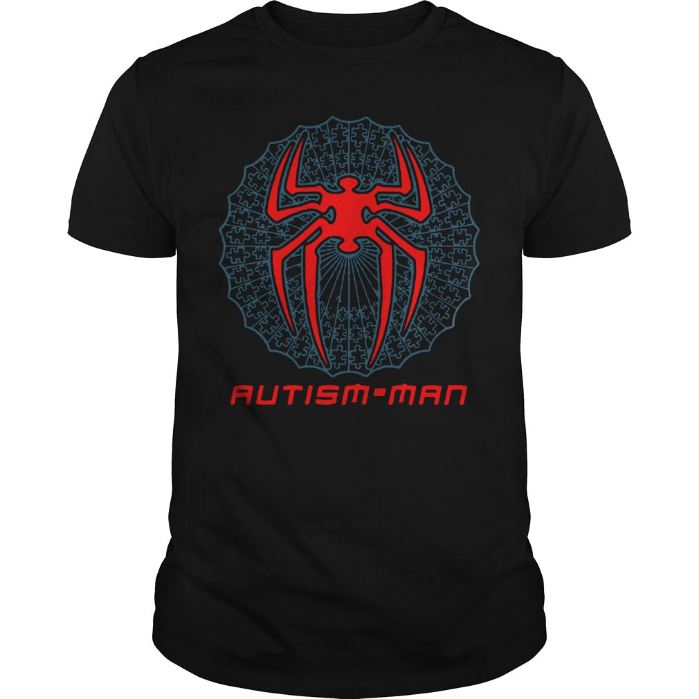 Autism Man Spider - Adult & Kids T-Shirts, Sweatshirts & Hoodies apparel design preview 1