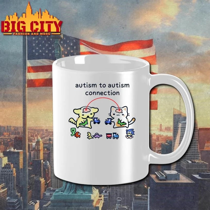 Autism To Connection - Adult & Kids T-Shirts, Sweatshirts & Hoodies apparel design preview 3