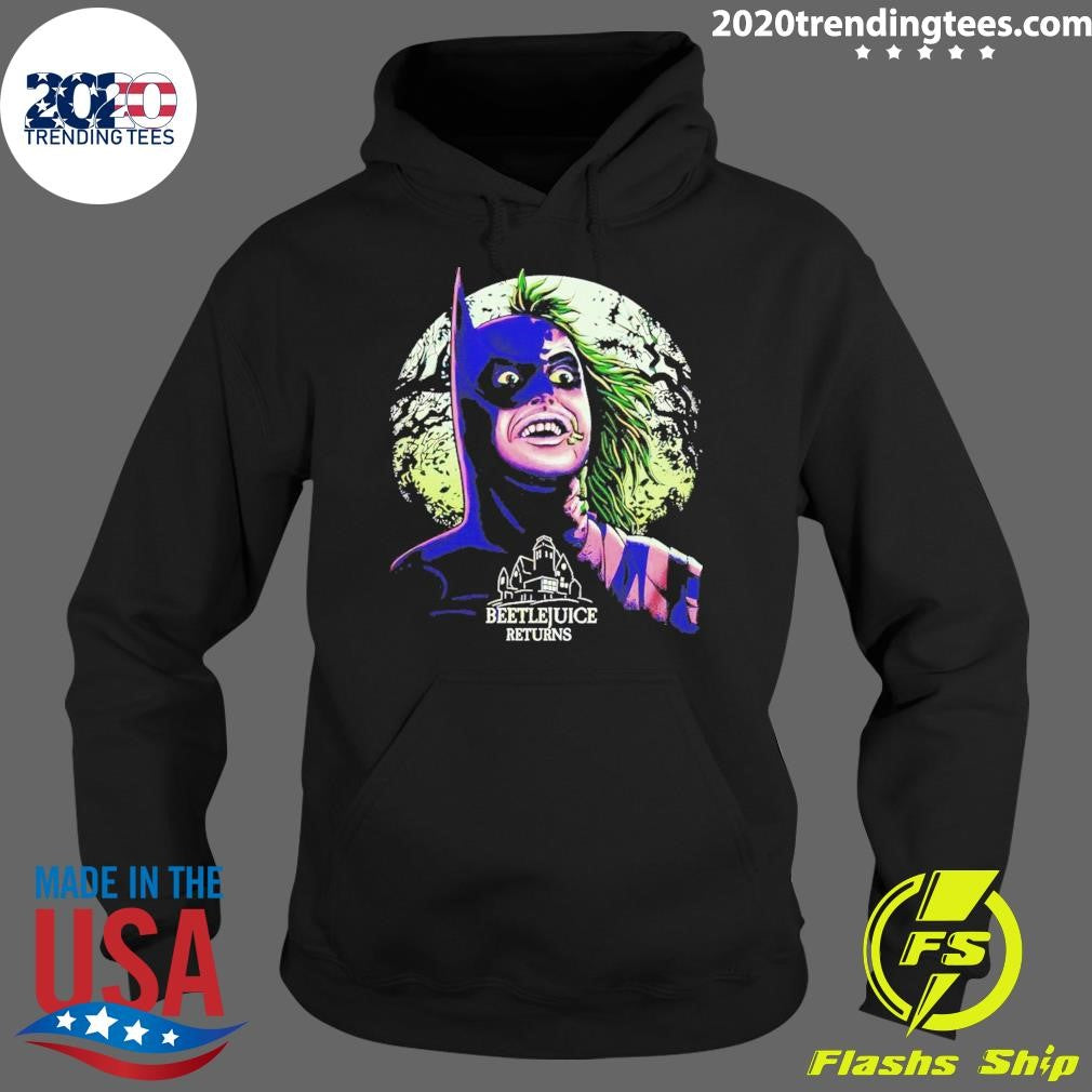 Awesome Beetlejuice Returns Style Batman - Adult & Kids T-Shirts, Sweatshirts & Hoodies apparel design preview 2