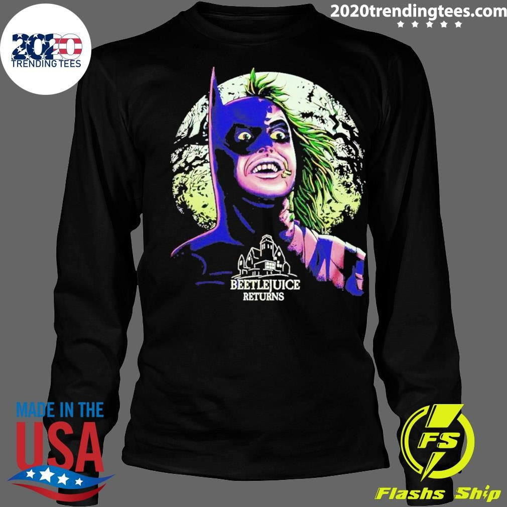 Awesome Beetlejuice Returns Style Batman - Adult & Kids T-Shirts, Sweatshirts & Hoodies apparel design preview 4