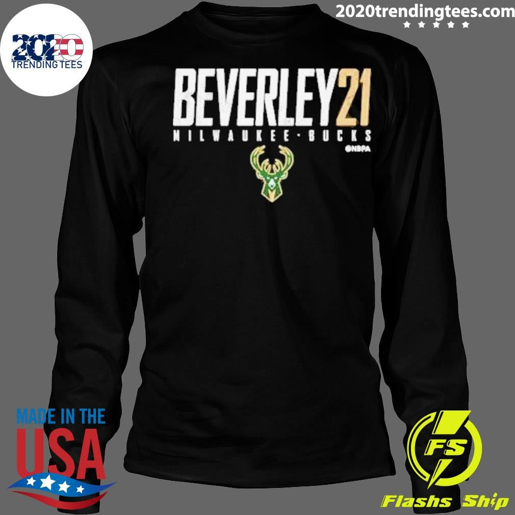 Awesome Beverley Milwaukee Bucks - Adult & Kids T-Shirts, Sweatshirts & Hoodies apparel design preview 4