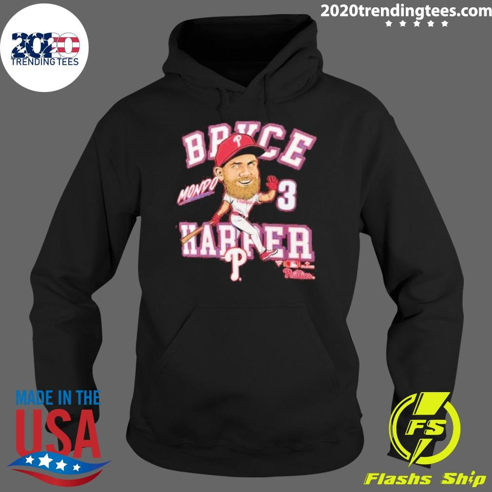 Awesome Bryce Harper Mondo Philadelphia Phillies - Adult & Kids T-Shirts, Sweatshirts & Hoodies apparel design preview 2