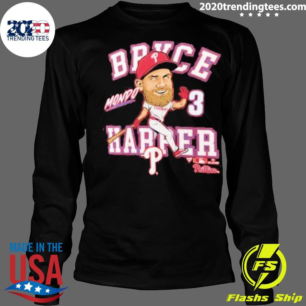 Awesome Bryce Harper Mondo Philadelphia Phillies - Adult & Kids T-Shirts, Sweatshirts & Hoodies apparel design preview 4