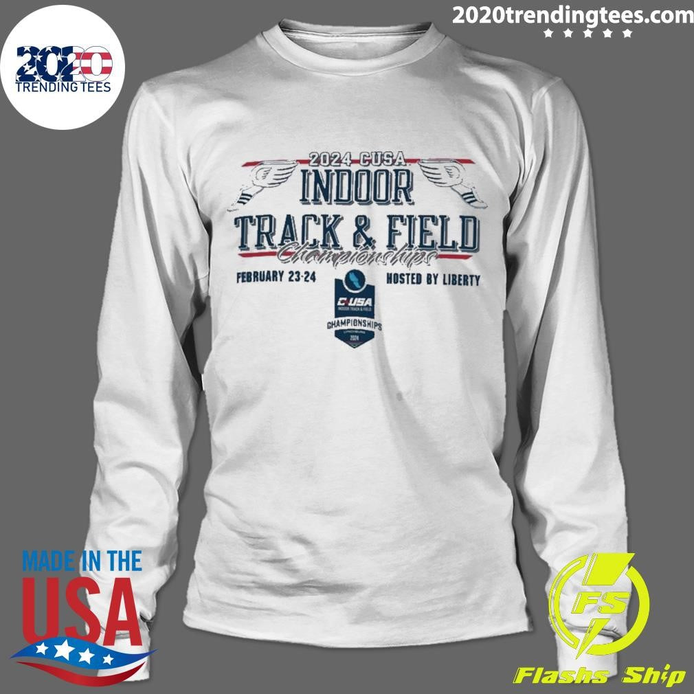 Awesome C-usa Indoor Track Field Championships 2024 - Adult & Kids T-Shirts, Sweatshirts & Hoodies apparel design preview 4