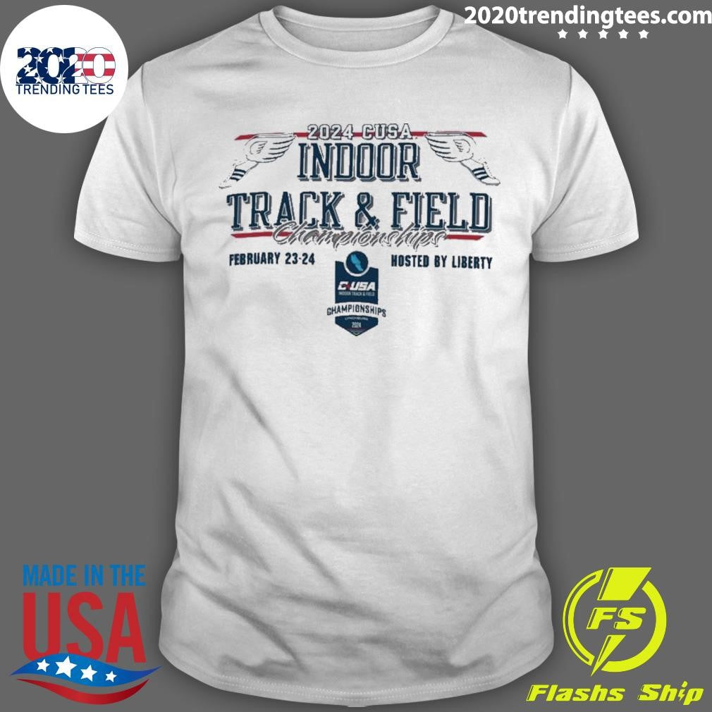 Awesome C-usa Indoor Track Field Championships 2024 - Adult & Kids T-Shirts, Sweatshirts & Hoodies apparel design preview 1