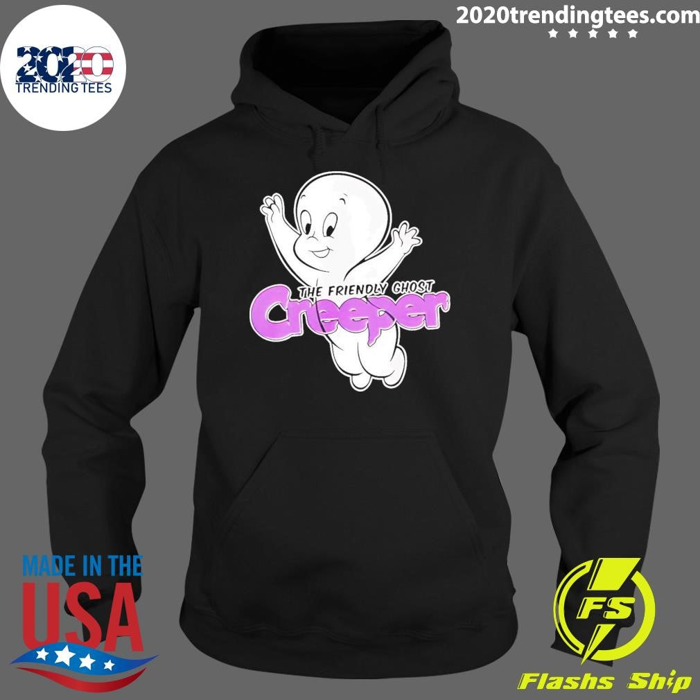 Awesome Casper The Friendly Ghost Creeper - Adult & Kids T-Shirts, Sweatshirts & Hoodies apparel design preview 2