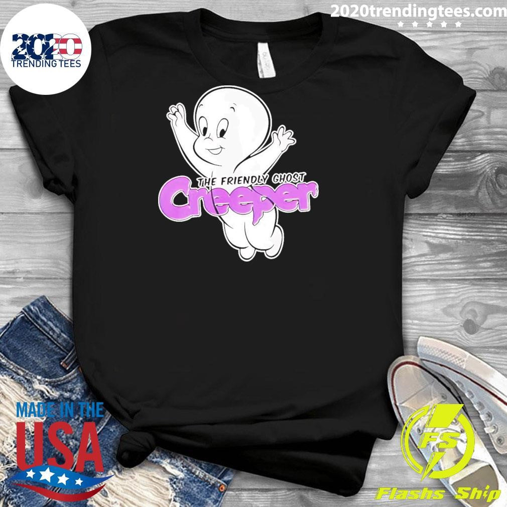 Awesome Casper The Friendly Ghost Creeper - Adult & Kids T-Shirts, Sweatshirts & Hoodies apparel design preview 3