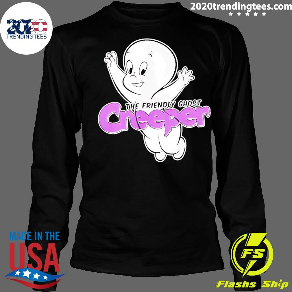 Awesome Casper The Friendly Ghost Creeper - Adult & Kids T-Shirts, Sweatshirts & Hoodies apparel design preview 4